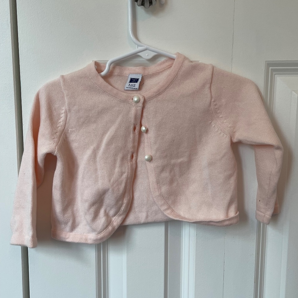 Janie and Jack Baby Girls Sweater 6-12M